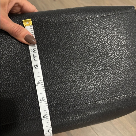 NWT! Michael Kors Emilia Large East West Black Pebbled Leather Tote Shoulder Bag - Picture 13 of 14